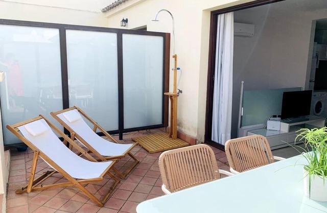 Apto. con terraza privada centro