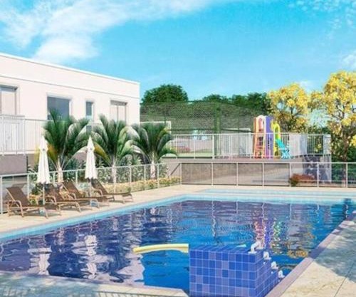 Apto mobiliado e aconchegante - 3 quartos e 4 camas - Lazer completo e localização privilegiada
