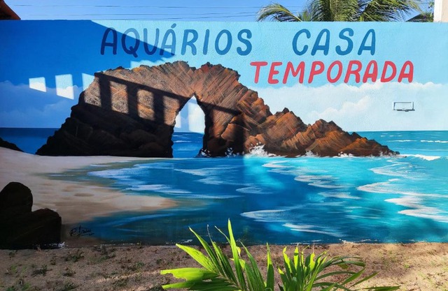 Aquários casa temporada
