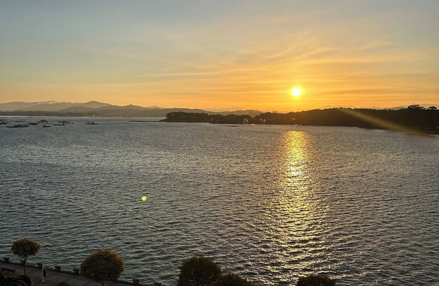 Apartamento Aquamarina con vistas al mar y a la Isla de la Toja