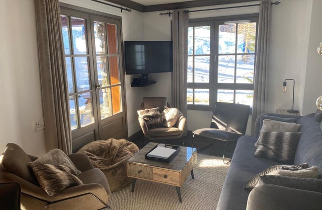 ARC 1950 - APPT 2 CHAMBRES/1 COIN NUIT LUXUEUX- SKI AUX PIEDS