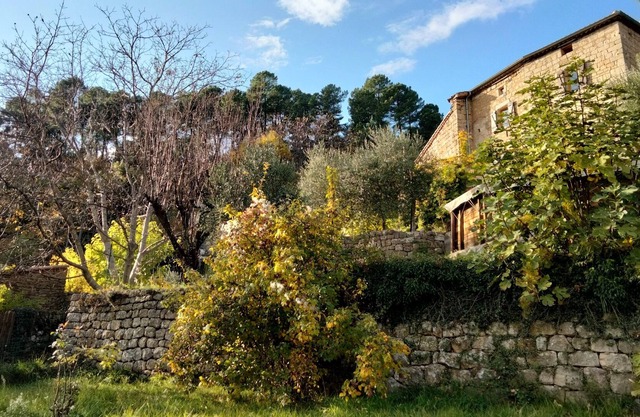 Ardèche hamlet house with stunning views and swimming pool