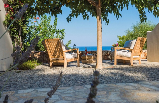 Arianne Estate: lujosa finca de verano a 200 m de la virgen Palaiopolis beac