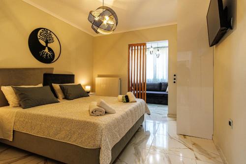 Armonia Holiday Home Corfu with King size Bed and Private Garden