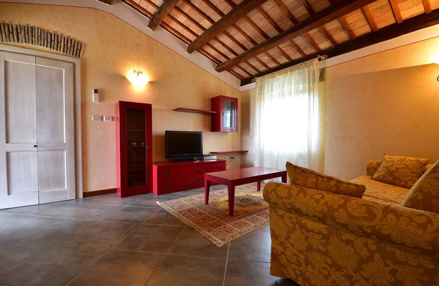 Apartamento panorámico rojo con piscina, Umag - Residence Borgo San Nicolò