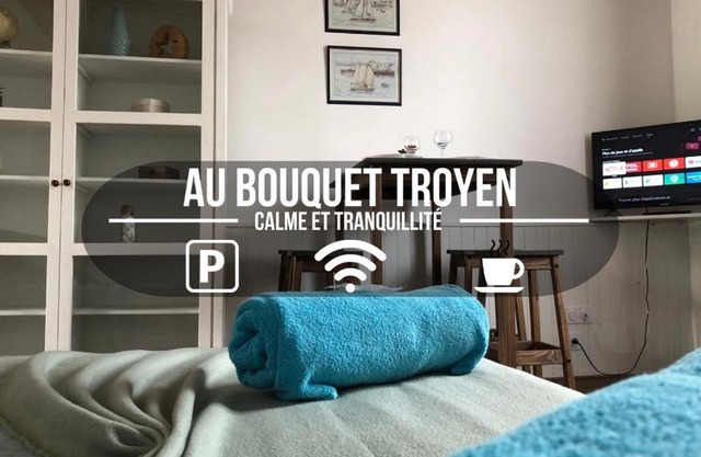 Au Bouquet Troyen - Wifi - Calme et tranquillité