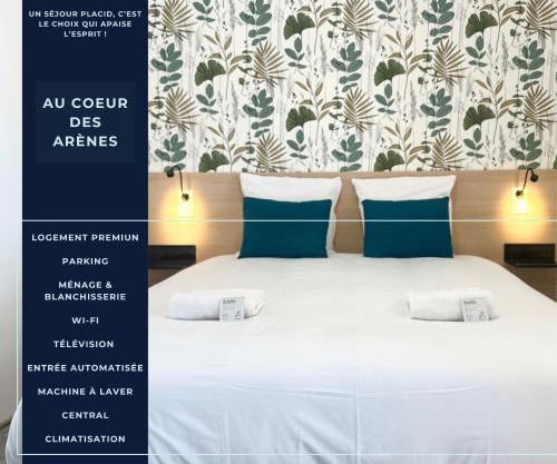 Au Cœur des Arènes - Parking - Wifi - Clim