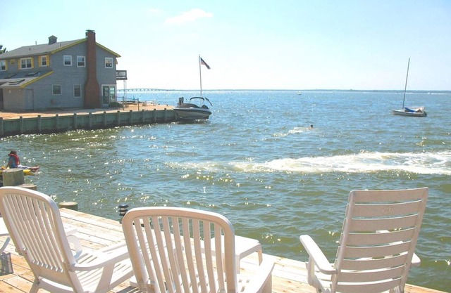 BAYFRONT con bañera de hidromasaje! - Surf City, maravillosas vistas de la bahía y espectaculares puestas de sol !!