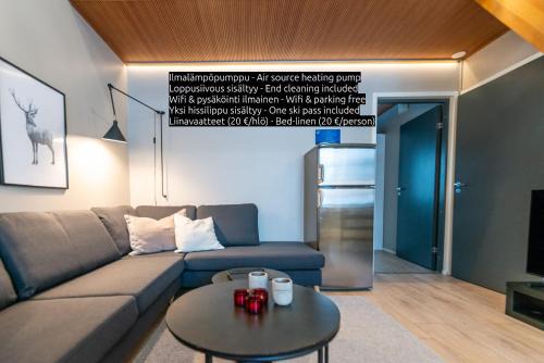 Aurinkorinne - Modern 2BD & Loft, free wifi & sauna