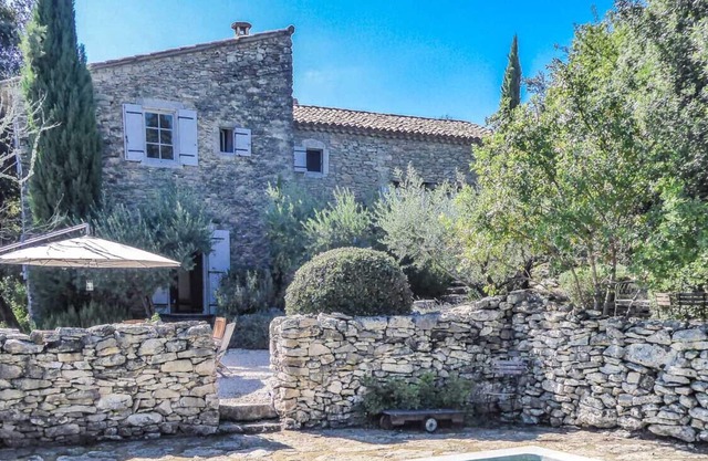 Casa de campo en Goudargues, Gard, piscina con total privacidad