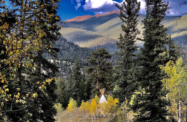 Authentic Tipi Glamping at Bison Peak Lodge [#2]