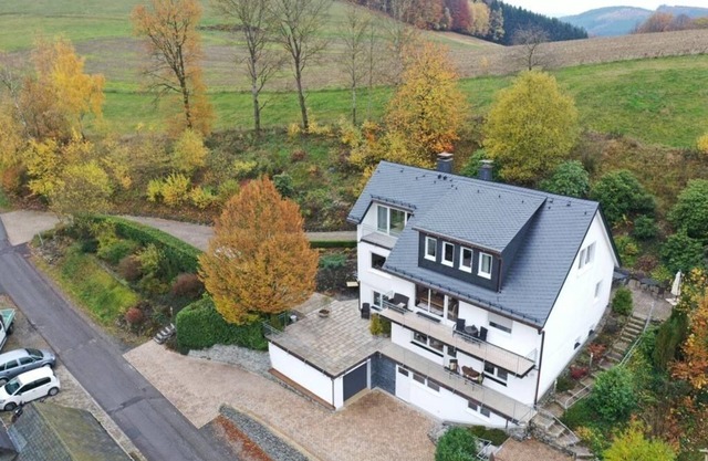 Auwers Haus con vistas panorámicas: relajarse junto a la chimenea