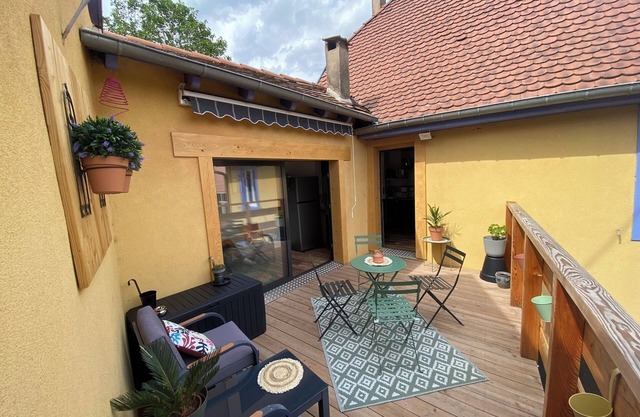 Aux Charmes d'Alsace: listed detached house Pets welcome