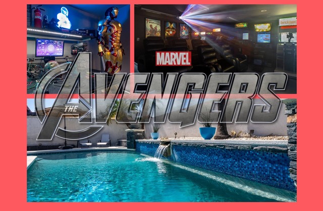 Avengers Campus: 🌊🎥🍿🕹Heated Pool, Theater, Arcade+