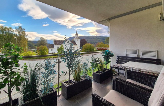 Impresionante apartamento en Ulvik con vistas al mar.