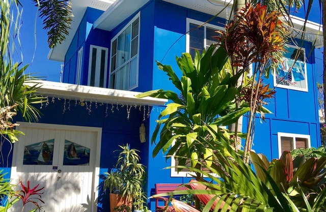 Casa de playa increíblemente única y divertida con unidad autónoma