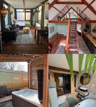 B&B Spoor 1 met jacuzzi & Spoor 2 met Wellness