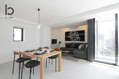 b hotel Heiwaodori 701 - Spacious Apt Famous Hiroshima Dori 6ppl