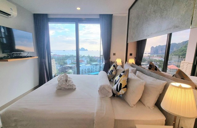 B501-Ático con vistas al mar 2 dormitorios y 2 baños Playa de Ao Nang