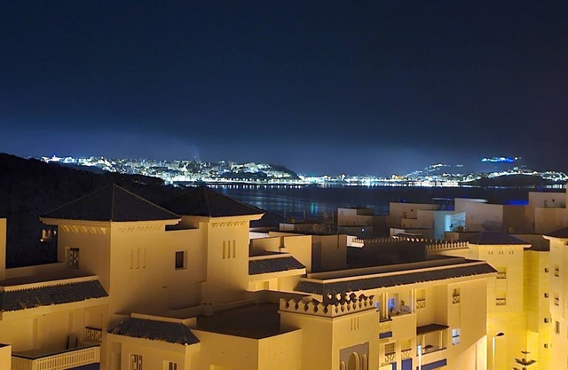 Bab Sebta residence with swimming pool, Sebta city and sea view