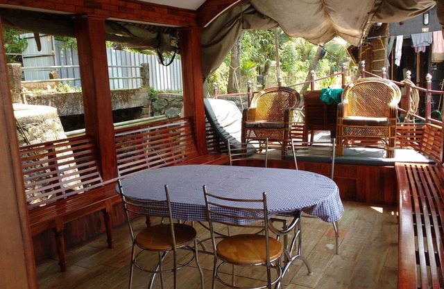 Casas flotantes de las rutas del remanso