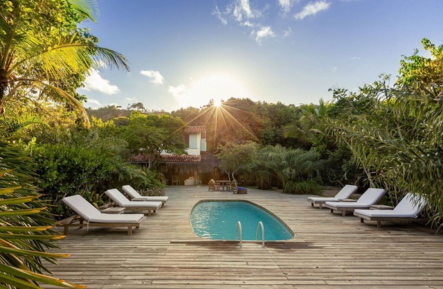 Bah016 - Elegante casa en la playa Trancoso