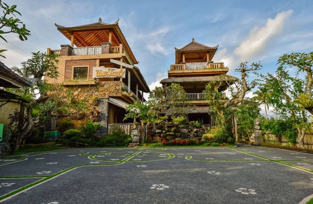 Casa de huéspedes balinesa. Habitación doble de 1 dormitorio en Karangasem