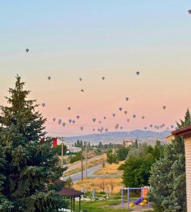 Balloons View Cozy Garden Home in Cappadocia
