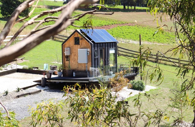 Compass Hut - alojamiento Tiny House 100% fuera de la red