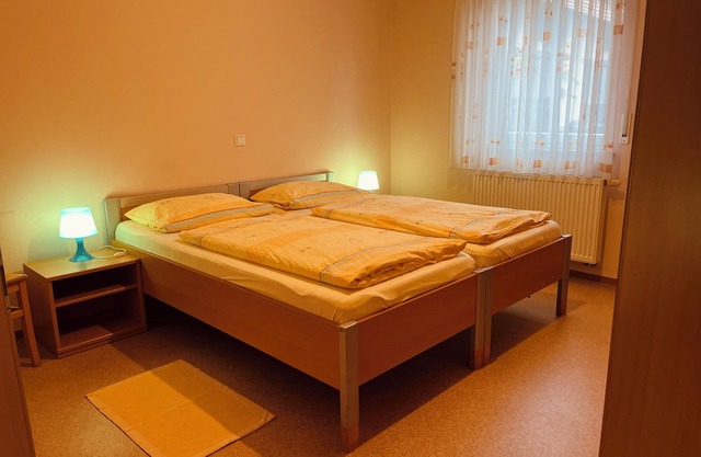 Barrier-free vacation apartment (ground floor) at the Ferienhof an der Stadtmauer Merkendorf