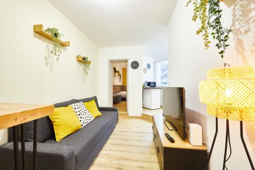 BE-0 - Joli 2 pièces pour 1-2 pers au RDC au centre de Mulhouse