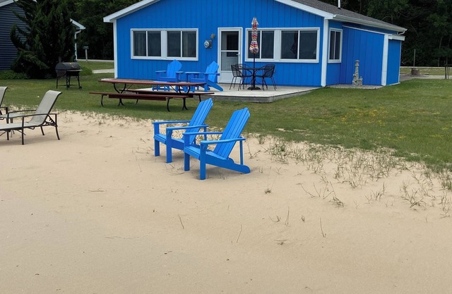 Beach Blessings is a Cozy Home On Lake Huron Beachfront Sugary Sands Oscoda, MI.