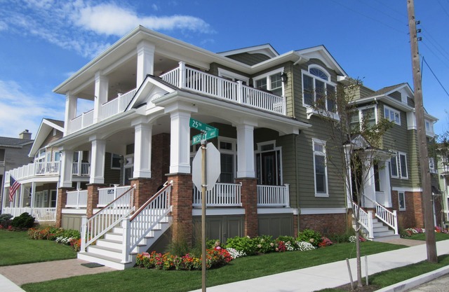 Beach Block Ocean City Condo de 5 dormitorios, nueva construcción en Goldcoast deseado