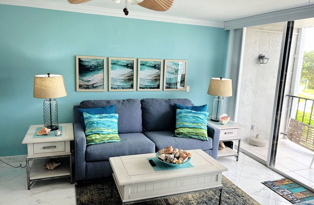 Beachfront condo