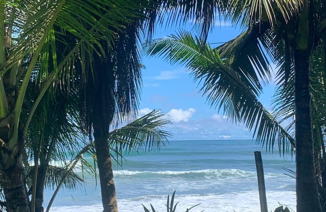 Beach front house, beach break out front, world class Pavones 5 minutes away