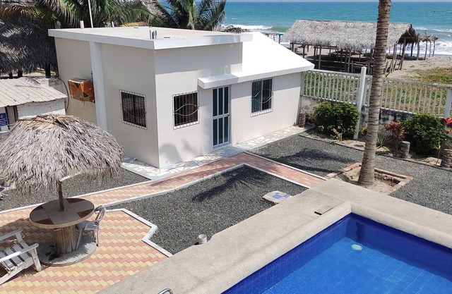 Casa frente a la playa en Crucita