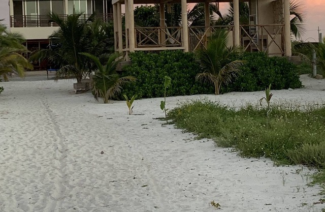 Ocean front villa (only east villa) with shared outdoor amenities Yucatan