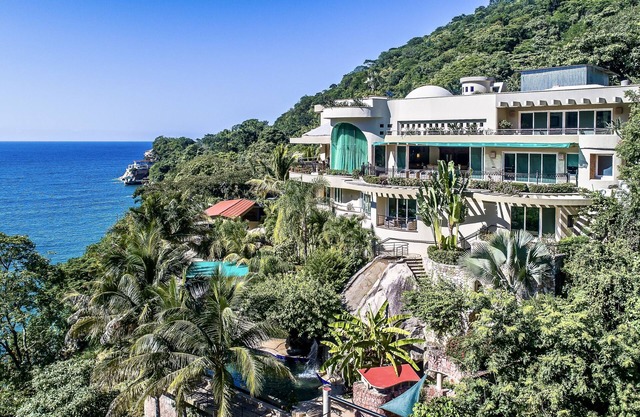 Villa Armonia frente a la playa con impresionantes vistas