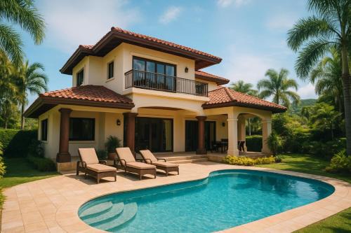 Beach house at lobo