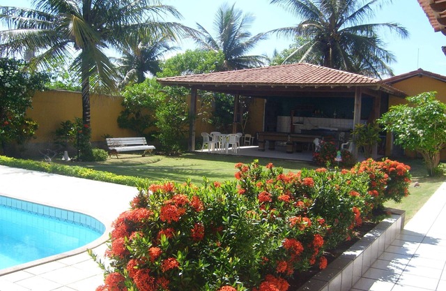 Casa de playa duplex de 20 metros de la playa con piscina, barbacoa y piscina oficial