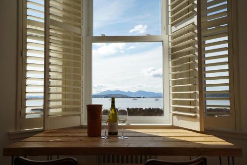 Beach house no2 with amazing sea views and private garden onto beach.