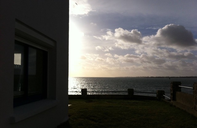 Casa frente a la playa península Gâvres, Morbihan