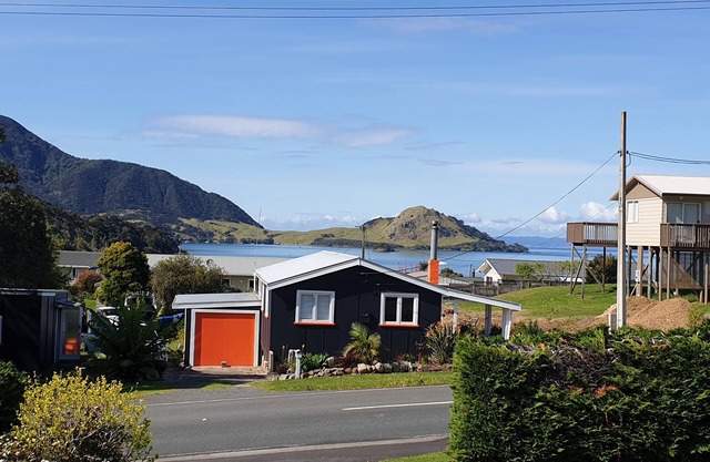 Beach Shack at Taurikura Bay