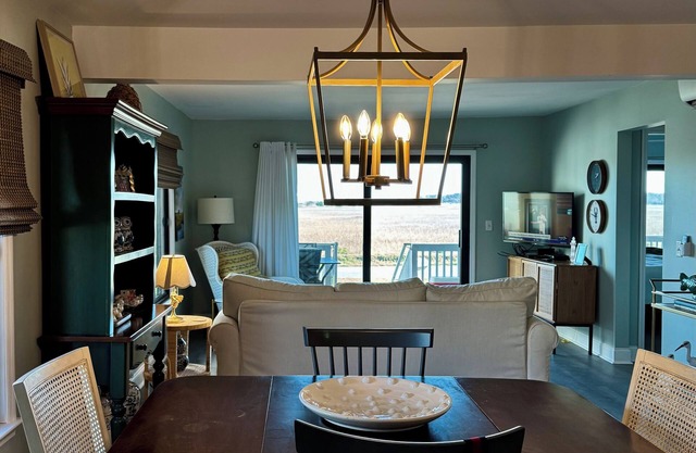 Beach Thyme! Marsh Views Short Walk to Beach and Pools - Double Decks