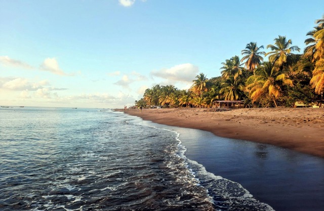 Opinión de la playa apartamento en residencia