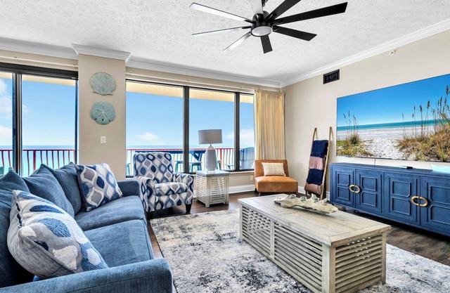 🌊Beach Views-Oversized Balcony-Gulf Front Pool-Hidden Dunes 704🌊