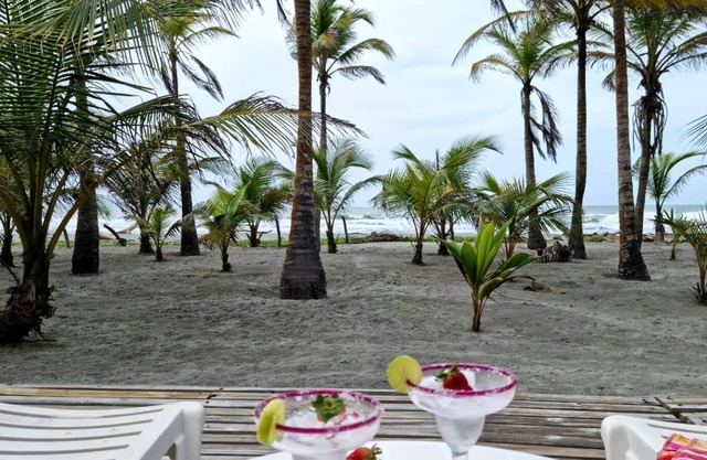 Beachfront house