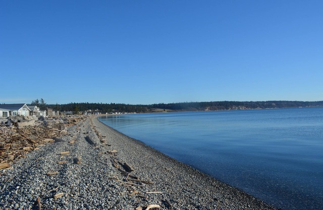 Cabaña frente a la playa en Whidbey Island