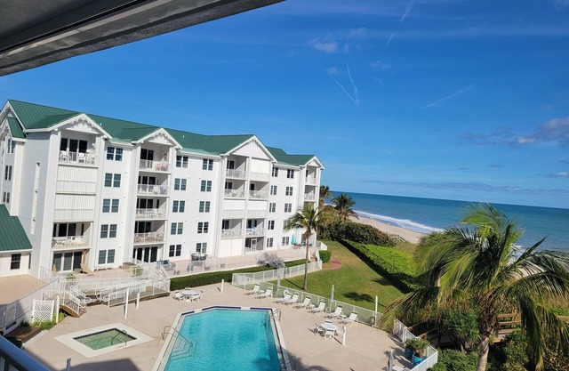 2-bedroom beachfront condo in fabulous Vero Beach with heated pool and gym.