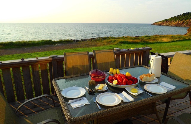 Casa frente al mar en Broad Cove Marsh